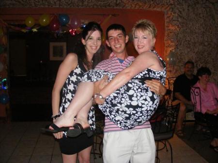 My kids and me at my 50th birthday party