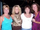 Sandi, Donna, and friends at Carolina Beach