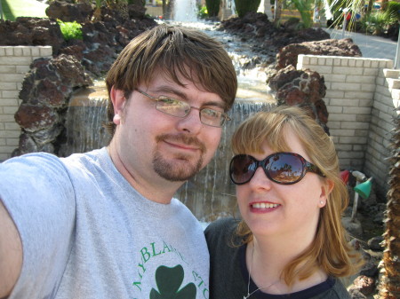 Me and my husband Dan on vacation 2009