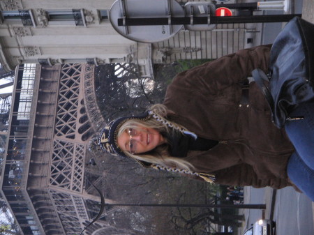 me in Paris guess where?