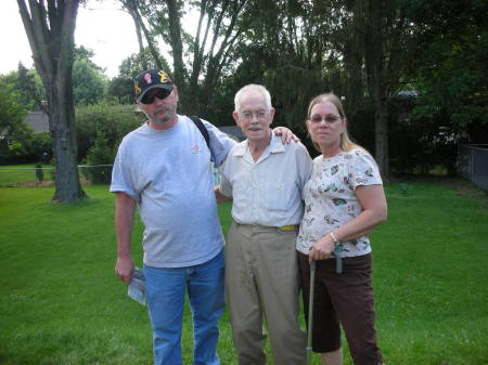 Me,Pappy(Dad), MY hasband Mike