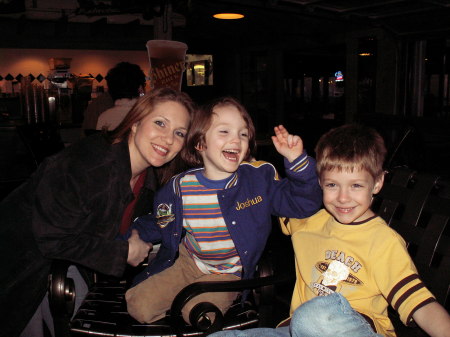 Mommy and Josh (and  his best friend Seth)