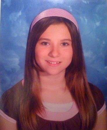 Our Daughter Danielle's 7th Grade School Pic.