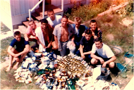 Easter at Circle Dr. Laguna Beach, Circa 1960