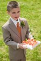 Grandson Drew the ring bearer