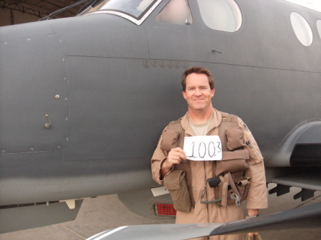 Brian at COB Speicher, Iraq