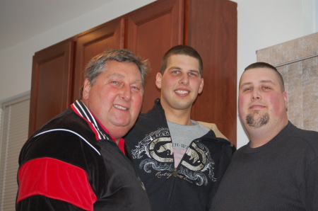 Me,Chris and Brett my sons
