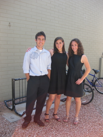 Wes, Andrea, and Lauren, ASU at Tempe AZ