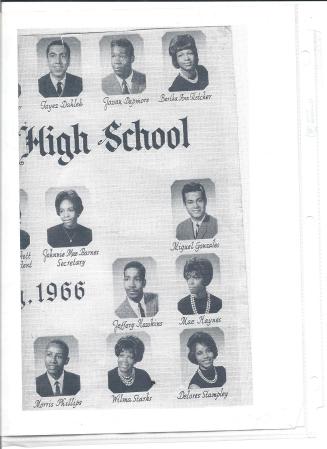 Simeon High School 1966