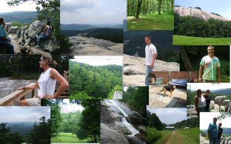 Collage from NC trip