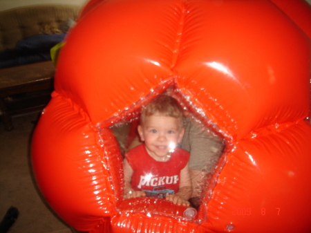 Dominick in his ball