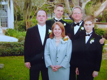 Michael's wedding-St. Simons-Family photo '07