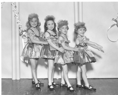 Tap dance class '63