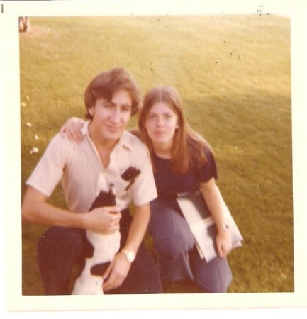 sandra & boyfriend steve, summer 1977