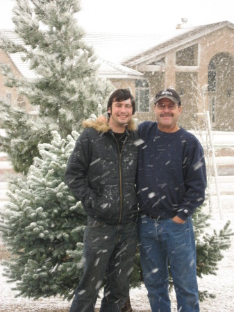 My Youngest Son Mike and I at home 2008