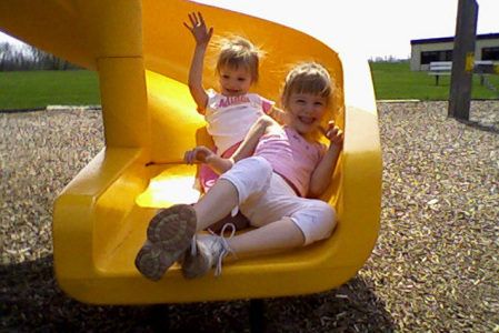 04-25 b crystalina and elise at playground