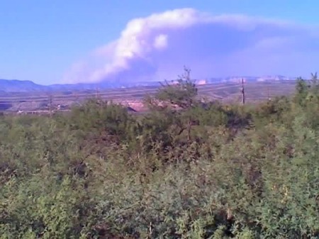 fire in flagstaff 50 miles away