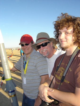 WITH MY BOYS IN THE CALIFORNIA DESERT FALL '08