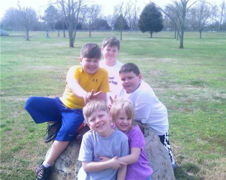 Four of six grandsons