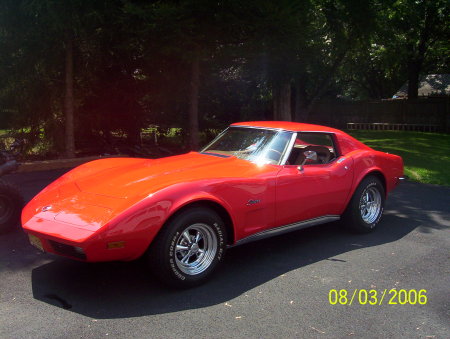 my toy, 73 vette