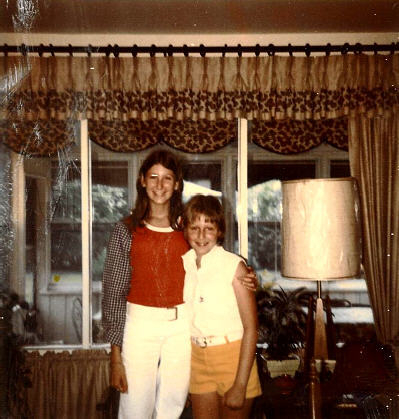 Cathy and Wendy Lyons 1973