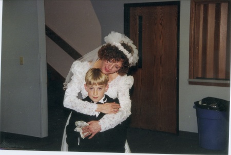 my prescious ring bearer andrew ( nephew )