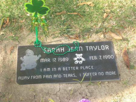 my oldest sarah  RIP