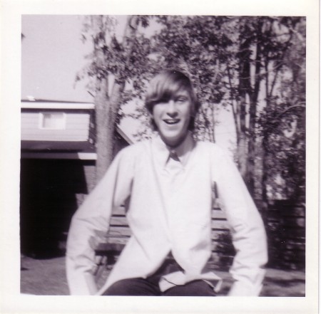 Dougs long hair Aug 1967