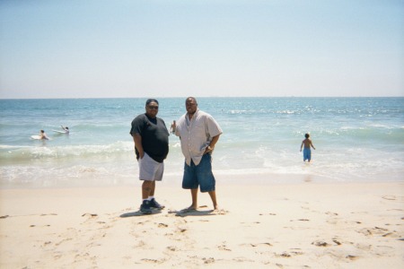 Me and Daryl at huntington beach in cali..