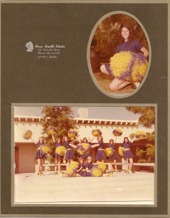 Desert Foothills Pom Pon Girls 1976-1977