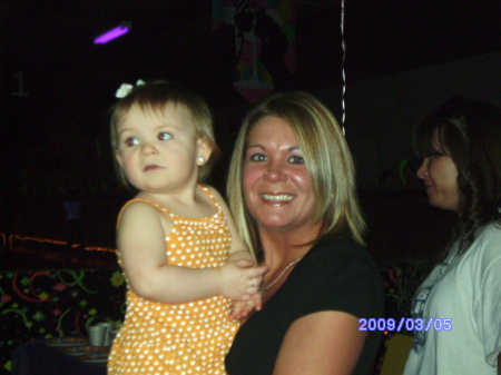 Kelly and Adrianna,my Grand-daughter
