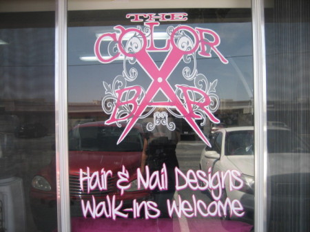 My new Salon The Color Bar