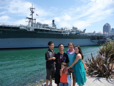 My babies and I in San Diego