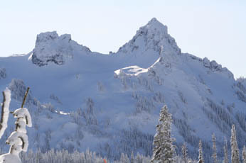 Mt. Rainier in January