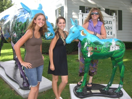 Me and my girls in Vermont