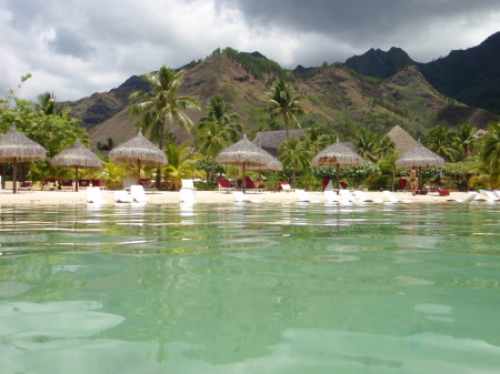 Tahitian beach