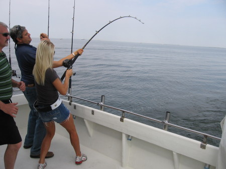 Fishing at the Chesapeake Bay, MD
