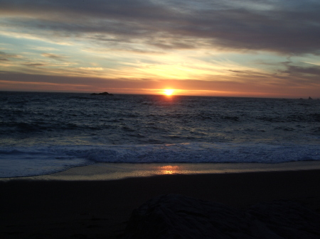 Sonoma Co Coastal Sunset (Pic by Debbie)