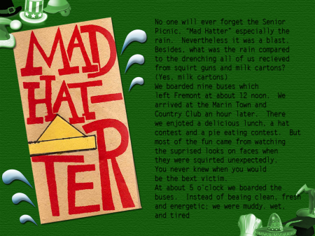 Mad Hatter Senior Picnic