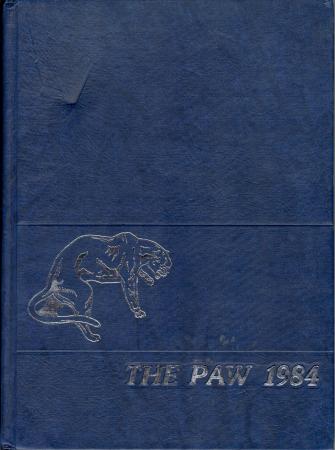 1984 AHS Yearbook cover