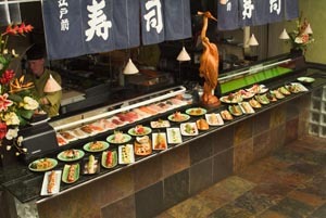 The sushi bar in my restaurant