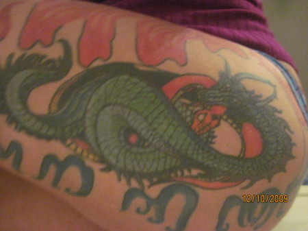 My dragon tat