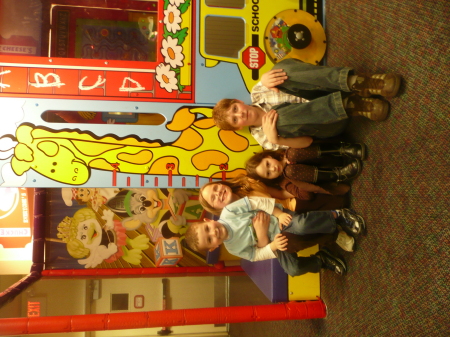 Birthday party at Chuck E. Cheese