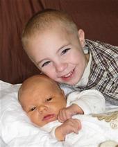 Grandsons...Bradley and Spencer