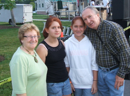 John, Me and Our twin grandaughters