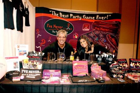 Me and my wife at a trade show in vegas