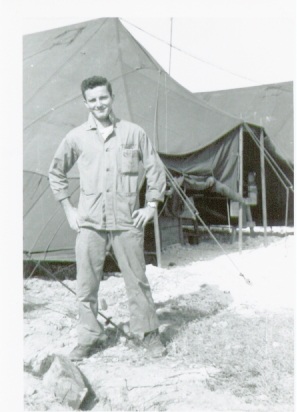 Nelson in the USMC in Puerto Rico