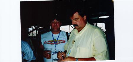 The C E O of nascar , Mike Helton