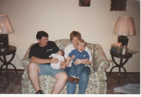 My son & his family - 1996