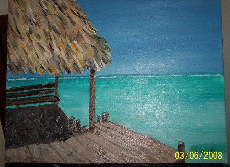 Palapa in Belize